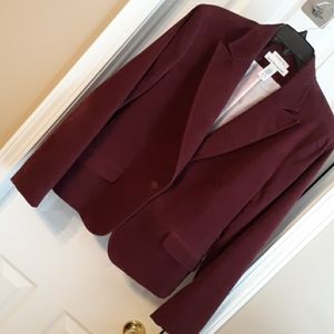 Jones New York Sport velvet blazer